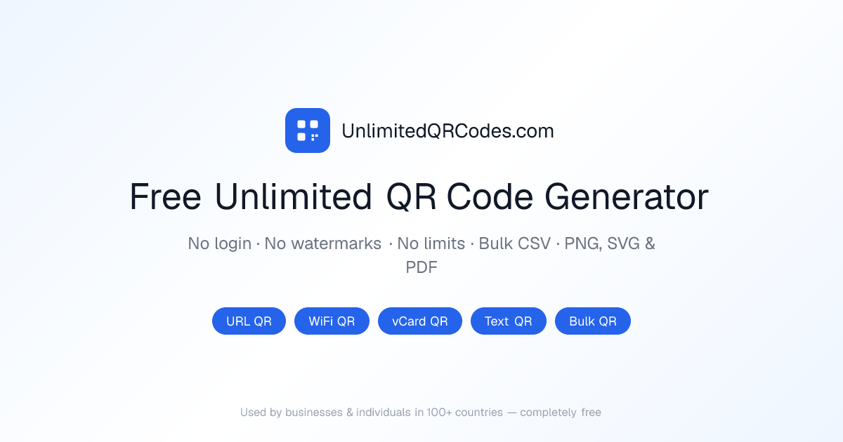 Gerador de Código QR Grátis — Sem Cadastro, Sem Marca d'Água ...
